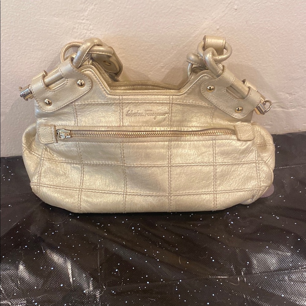 Salvatore Ferragamo Gold Women's Bag